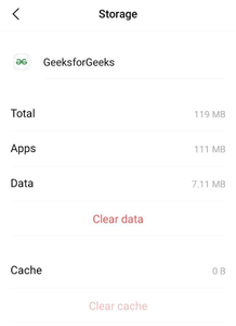 How To Clear Cache on Android? - GeeksforGeeks