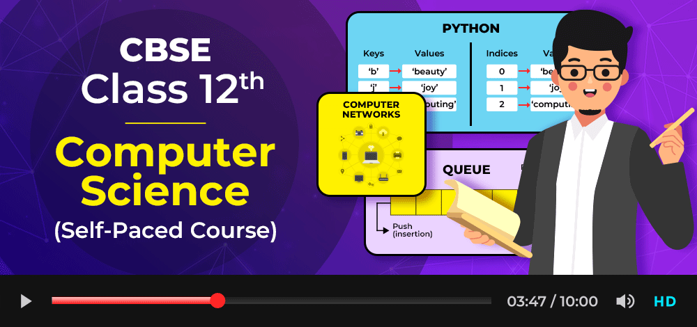 CBSE Class 12 Computer Science Course by GeeksforGeeks