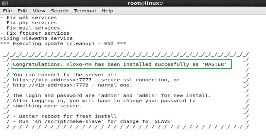 How to install Kloxo-MR in Linux - GeeksforGeeks