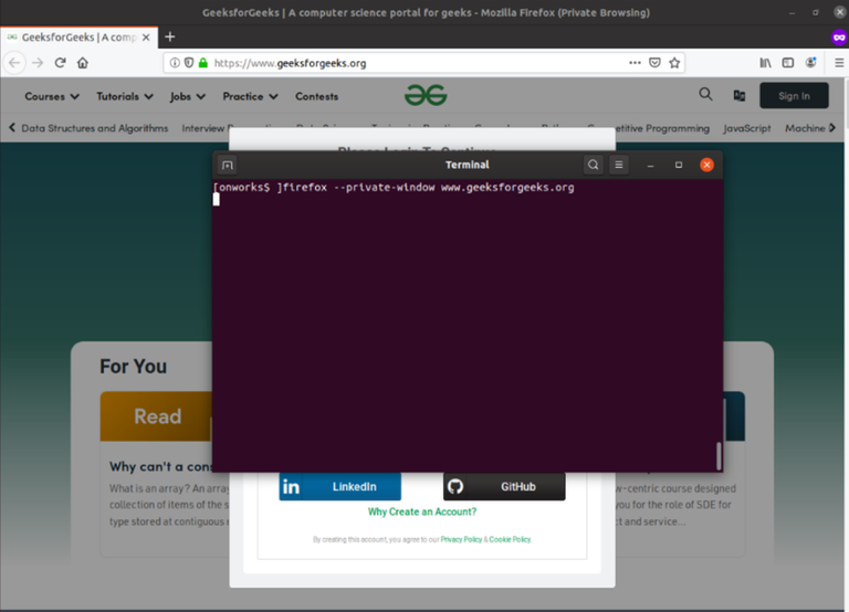 How to Launch Firefox from Linux Terminal - GeeksforGeeks