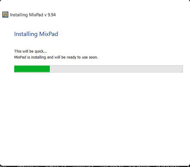 mixpad-installing