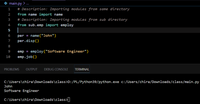 Import the Class within the Same Directory - Python - GeeksforGeeks
