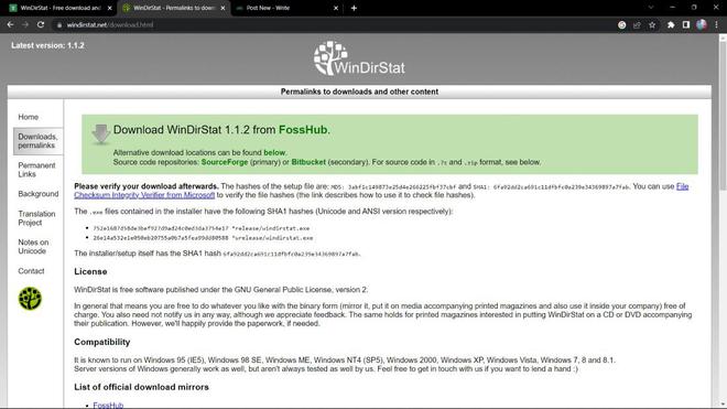 How to Install WinDirStat on Windows? - GeeksforGeeks