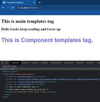 Ember.js Component tagName Property - GeeksforGeeks