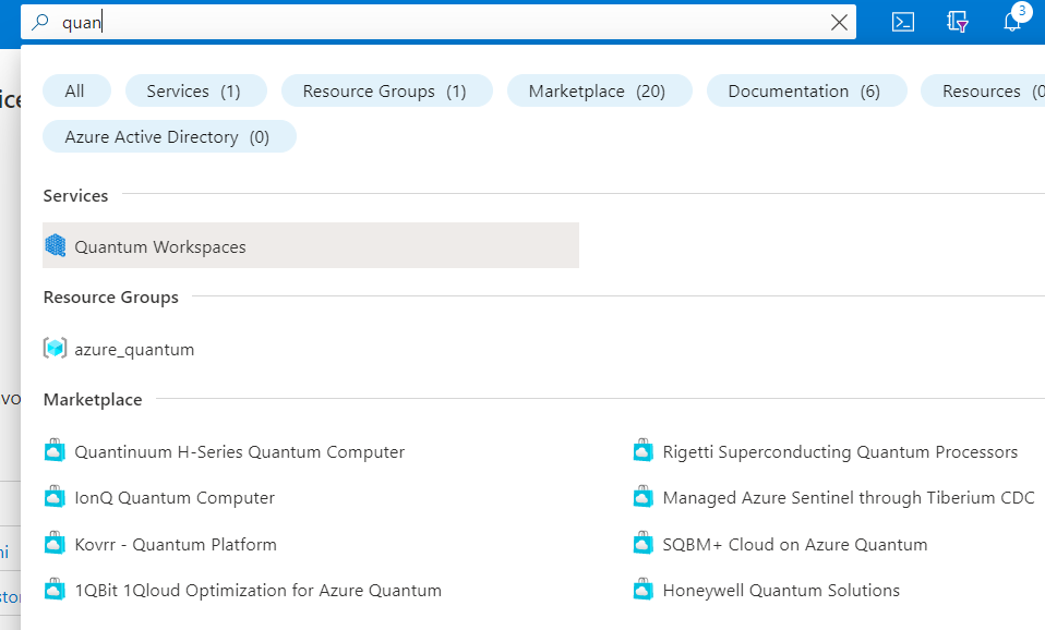 quantum workspace