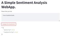 Create a Simple Sentiment Analysis WebApp using Streamlit - GeeksforGeeks
