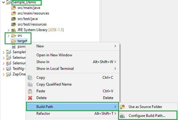 Configure Build Path