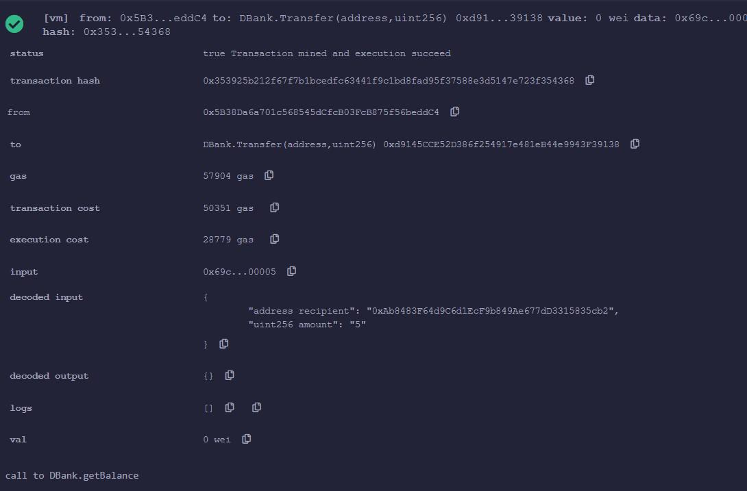 Transaction Information