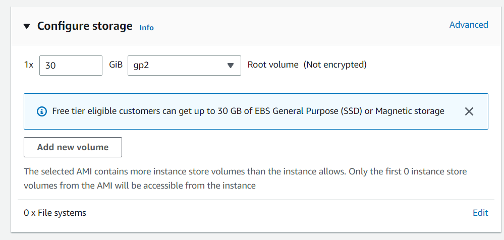 Configuring Storage