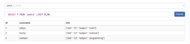 Using SQLAlchemy Expression for Partial JSON Update