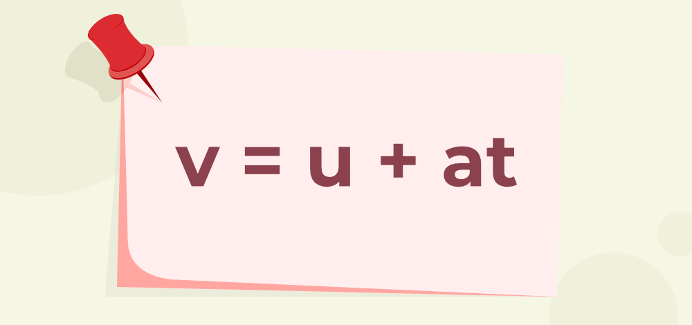 First equation of motion