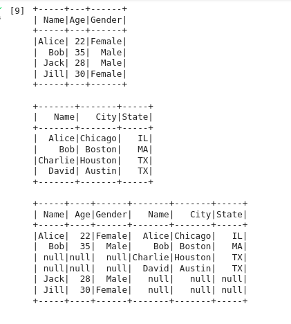 Outer join Spark dataframe with non-identical join column