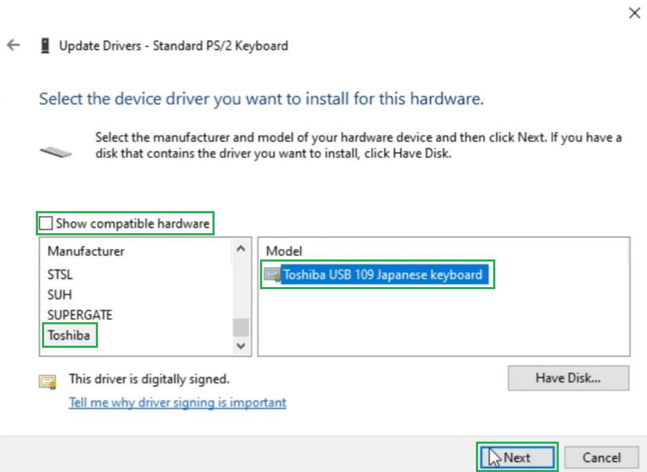 Disable the Keyboard in Windows 10 Using Device Manager - step 4