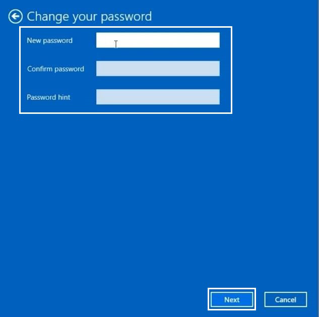 Methods To Remove Windows 10 Password - using account settings - step 5