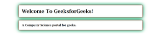 How to Set Depth of Box Shadow in CSS ? - GeeksforGeeks