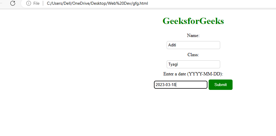 Get current date in format yyyy-mm-dd with Javascript - khondrion.com