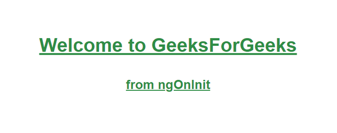 Constructor vs ngOnInit in Angular - GeeksforGeeks