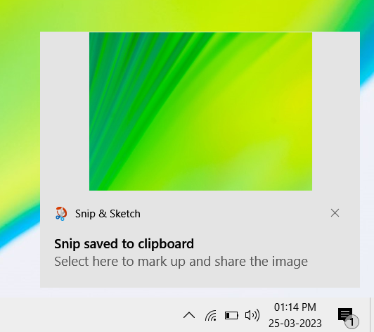 How to Open the Windows Snipping Tool With a Keyboard Shortcut - Step 3