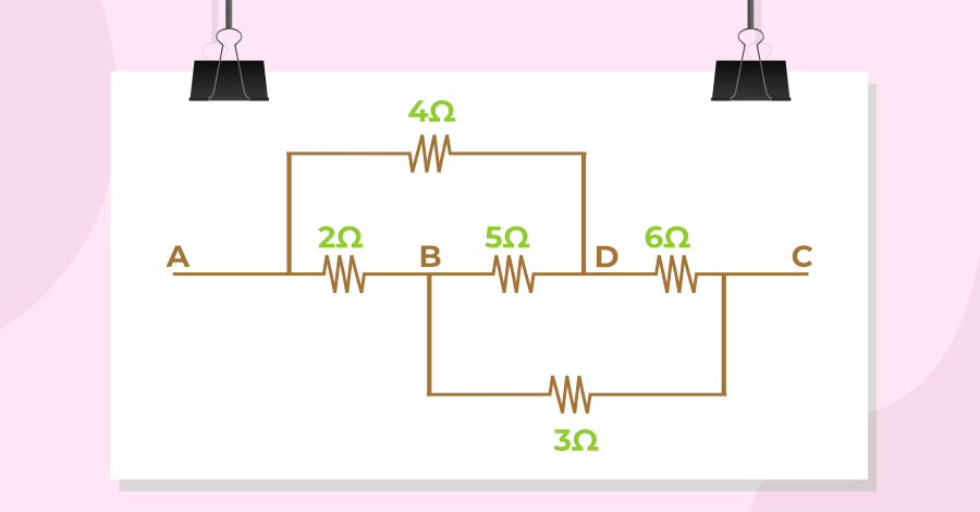 equivalent resistance between points A and C