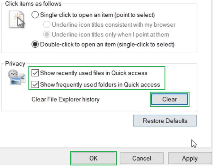 Methods To Fix Windows Explorer Issues In Windows 10 - step 3