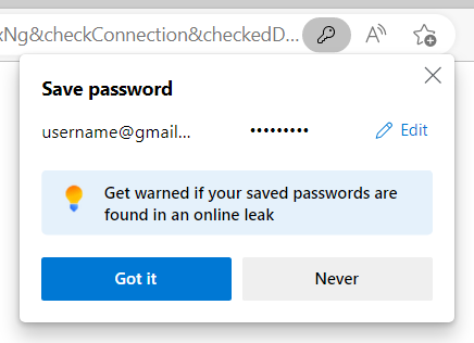 How to Save Passwords in Microsoft Edge - step 5