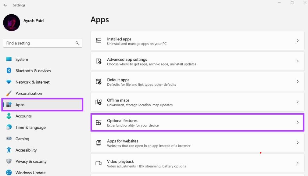 How to Screencast Windows 11 With Mobile - Enable wireless display step 1