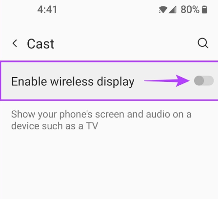 How to Screencast Windows 11 With Mobile configure android device -- step 4