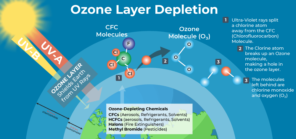 ozone layer diagram