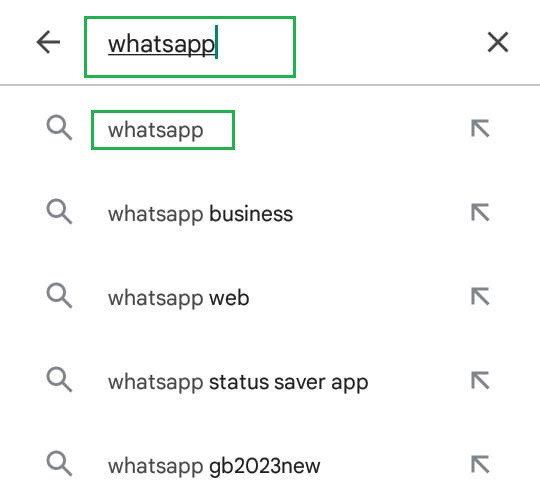 Steps To Download WhatsApp On Mobile Devices - Step 1