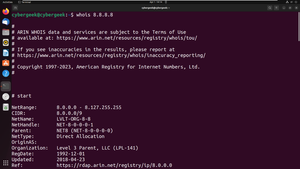 How to use the whois command on Ubuntu Linux - GeeksforGeeks