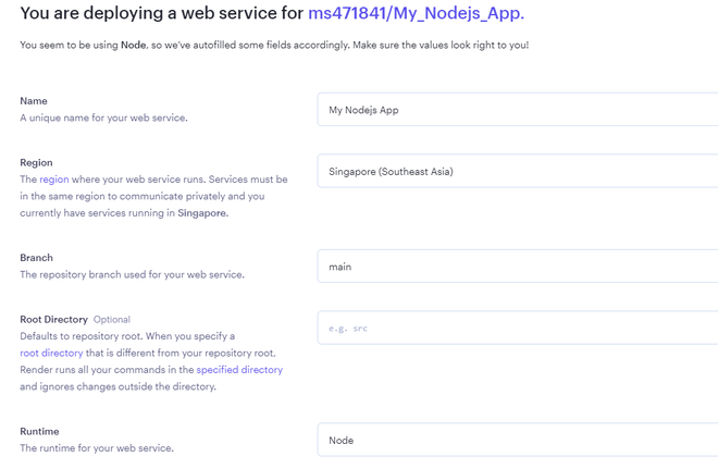 How to Deploy Node.js Express Application on Render ? - GeeksforGeeks