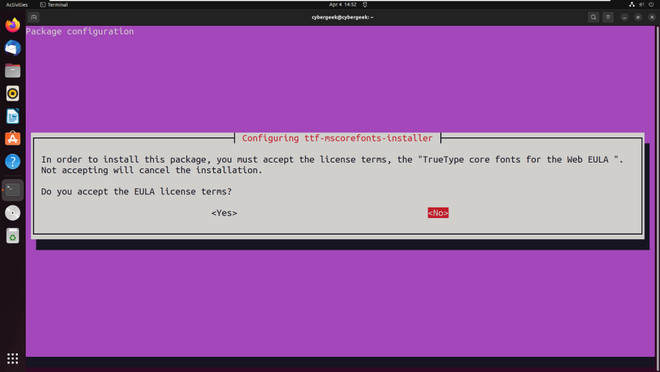 How to install Microsoft Fonts on Ubuntu Linux - GeeksforGeeks