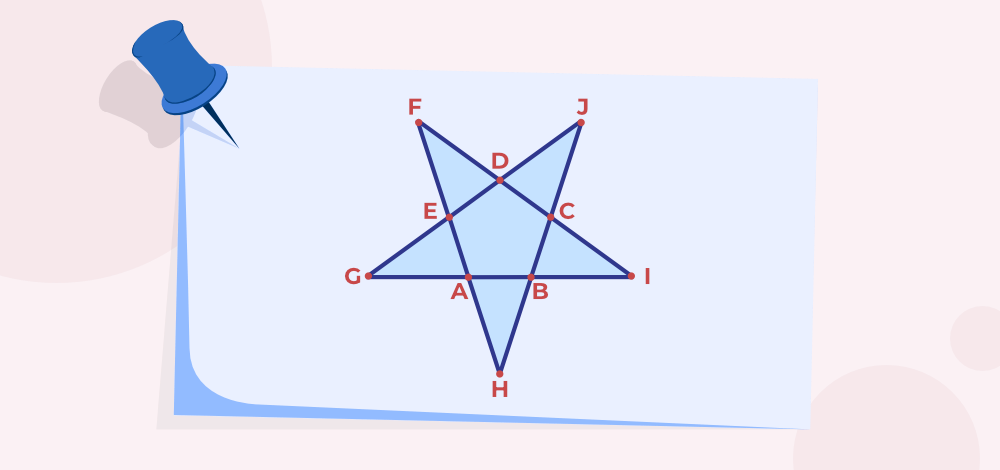 Triangles in a Star