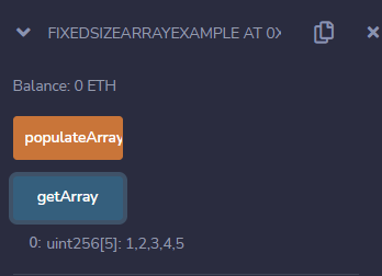 Fixed-Size Arrays