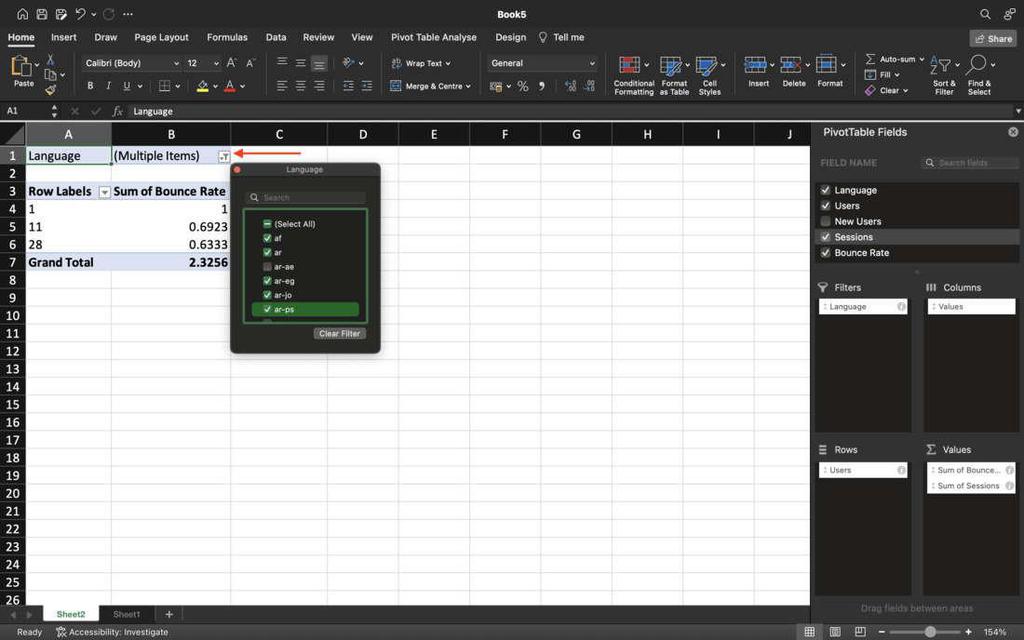 Exploring Excel How to Evaluate Google Analytics Data in Excel? - GeeksforGeeks