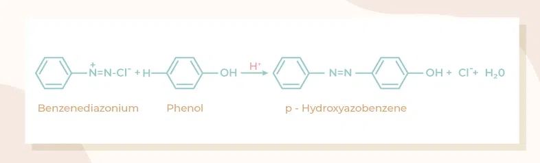 BDC (Benzene diazonium chloride) reacts with phenol