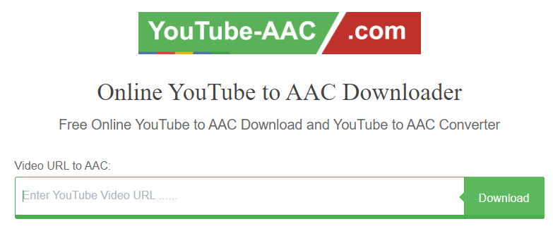 free youtube downloader - youtube-aac.tool