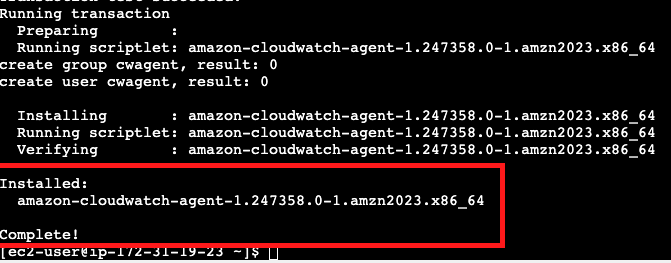 Amazon Cloud watch 