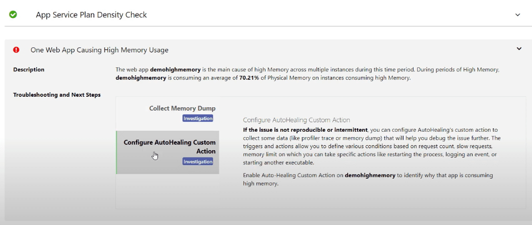 Memory usage 