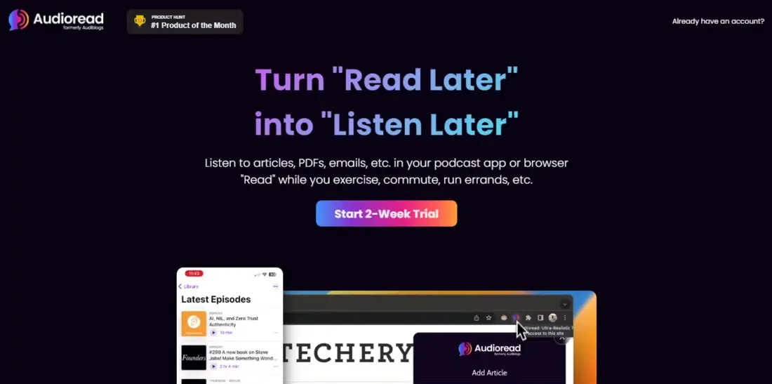 Audioread