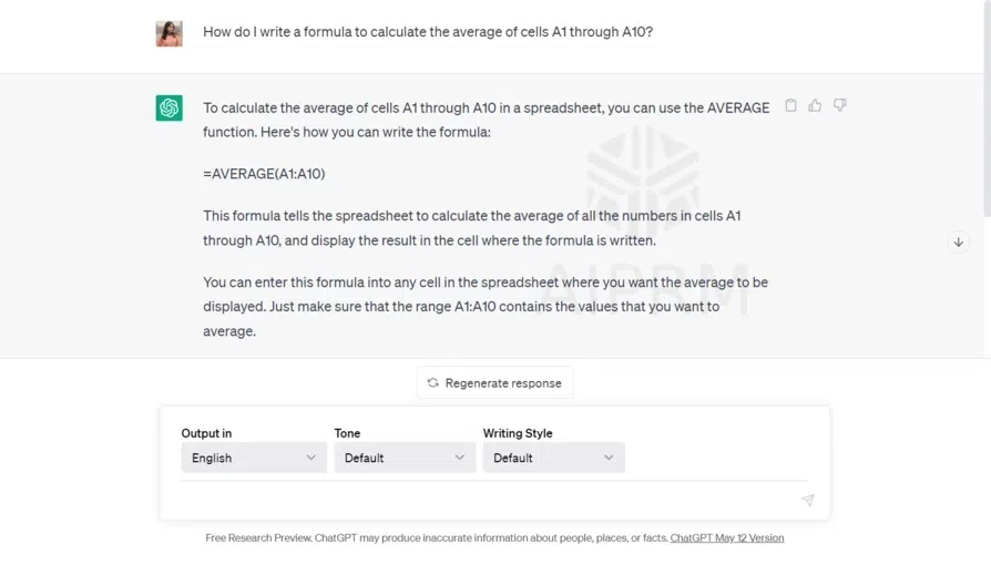 Receive the Response from ChatGPT