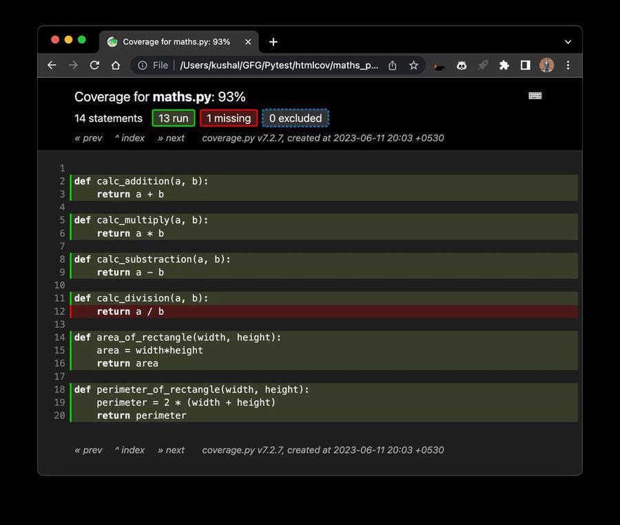 Python Pytest