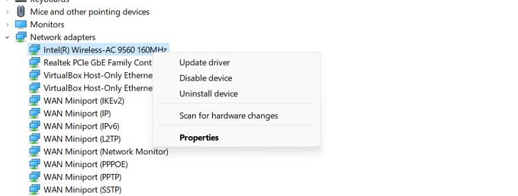 Fix the Default Gateway Not Available Error - update network adapter drivers.2