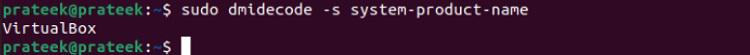 The dmidecode Command