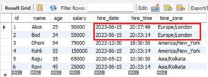 SQLAlchemy DateTime timezone