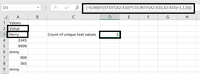 How to Count Unique and Distinct Values in Excel - GeeksforGeeks