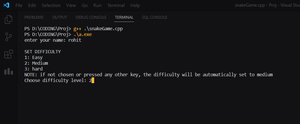 Snake Code in C++ - GeeksforGeeks