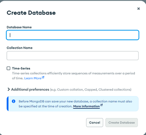 Mongodb Compass Createdatabase Creating Database using MongoDB Compass - GeeksforGeeks