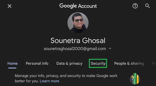 Changing Password In Gmail On Smartphones.2