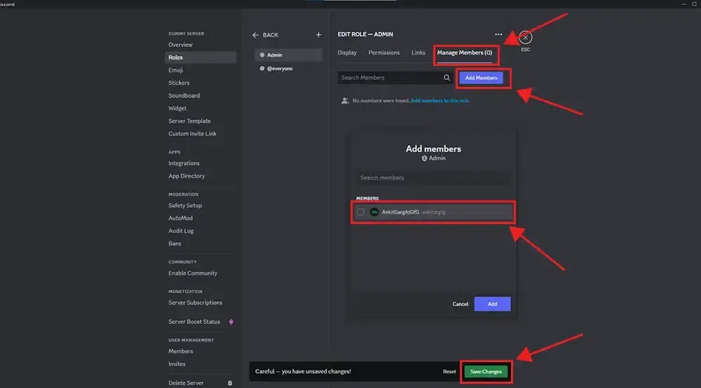 How to add and manage Discord roles